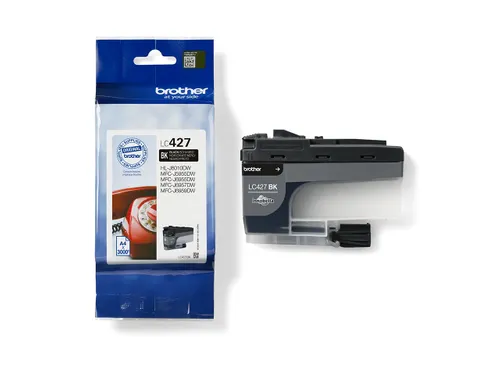 Inktcartridge Brother LC-427BK zwart