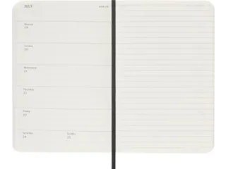 Agenda 2027 Moleskine 12M Planner Weekly 7dag/1pagina pocket sc zwart - 4