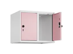 opzetkast,v. locker,2vak.,vak B 300mm,HxBxD 500x600x500mm,draaigrendel