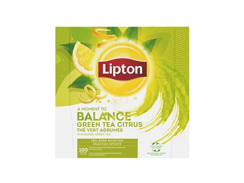 Thee Lipton Balance green tea citrus 100x1.5gr