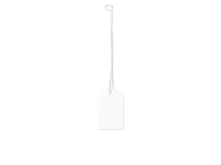 Draadetiket Kangaro 22x35mm wit doos a 250 stuks - 1