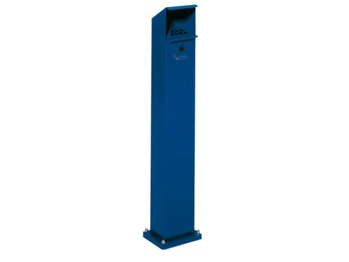 Asbakstaander Vierkant Staalplaat 2 liter 1150x180x150mm blauw