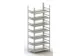 Schroefstelling Basisveld Ral7035 2200x1004x604mm 7legborden 80kg