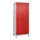 PBM-locker,HxBxD 1950x800x500mm,2vak,vak B 400mm,draaigrendel