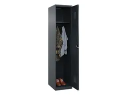 locker,HxBxD 1850x400x500mm,1vak,vak B 400mm,cil.-slot,staand op vloer