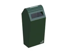 Buitenafvalbak Binsystem Double Bin 90 Liter Groen