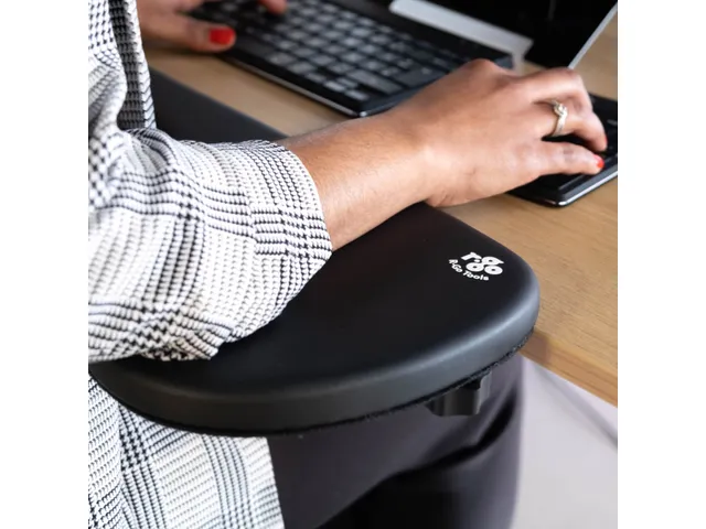 R-Go Tools Ergonomisch Armsteun R-Go soft foam Zwart