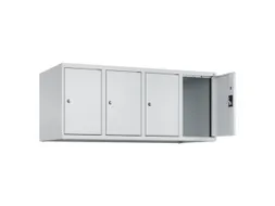 opzetkast,v. locker,4vak.,vak B 300mm,HxBxD 500x1200x500mm