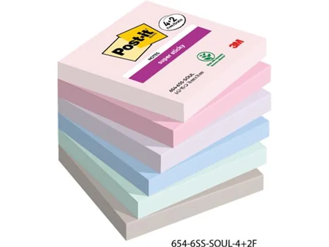notes Soulful 90 vel 76 x 76 mm 4 + 2
