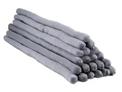 absorberende slang,LxØ 1200x75mm,opnamecapaciteit 53l/VE,PP,grijs