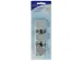 Clip magnétique Westcott 45x38mm 2 pièces Chromé