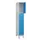 lockerkast,HxBxD 1950x300x500mm,1x3vakken,vak B 300mm,cil.-slot,voeten