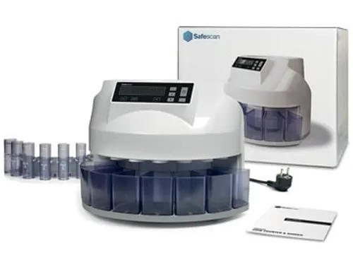 Safescan 1250 Muntenteller en sorteerder Euro
