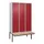 Z-garderobekast,HxBxD 2120x1200x815mm,6vak,vak B 400mm,draaigrendel