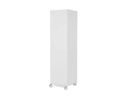 Whiteboard Rocada Skincube 55x55x200cm mobiel wit met 4 zijden