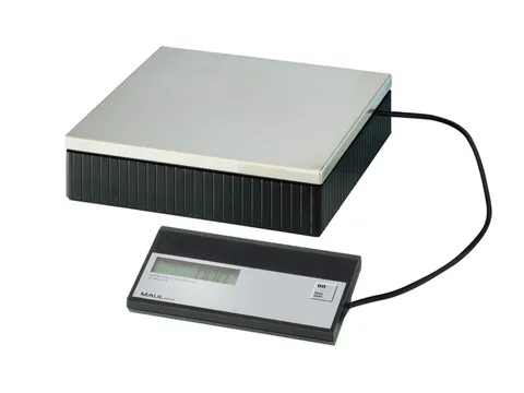 Pakketweger MAULparcel, apart display, 50kg RVS plateau