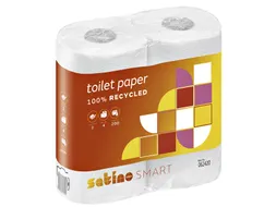 Toiletpapier Satino Smart MT1 2-laags 200vel wit 062420