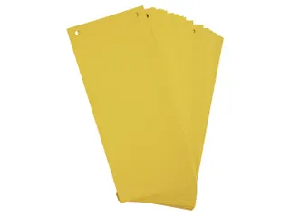 FOREVER Tabbladen Met Perforatie, Gerecycled Karton 180g, Geel - 4