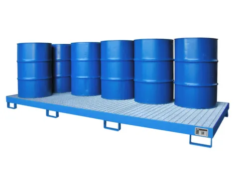 opvangbak,v. 10x200l vat,opvangvol. 280l,HxBxD 200x1300x3280mm