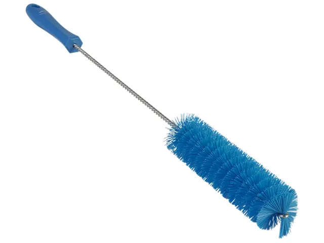 Pijpborstel Met Handvat Ø 40mm Hard Blauw