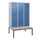 Dubbeldekse dekenkist,HxBxD 1950x1200x815mm,3x2vak.,vak B 400mm