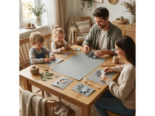 Fotokarton Kangaro 50x70cm 300gr donkergrijs pak 25 vel