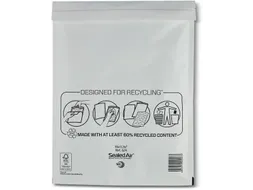 Mail Lite Luchtkussenenveloppen G/4 230x330mm Wit 100 stuks