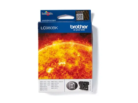 Inktcartridge Brother LC-980BK zwart
