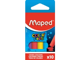 Schoolbordkrijt Maped Color'Peps set à 10 stuks assorti - 3