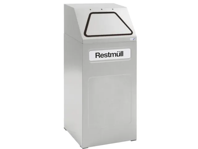 conteneur de tri sélectif,coupe-feu,1x65l,HxlxP 970x405x380mm