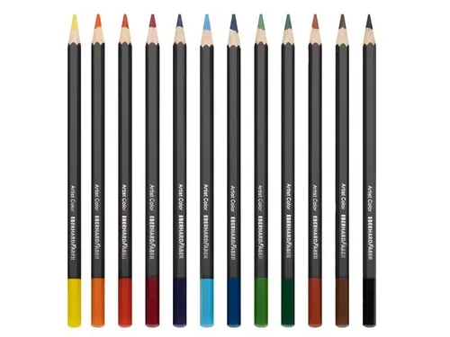 kleurpotloden Eberhard Faber Artist Color metaaletui a 12 stuks