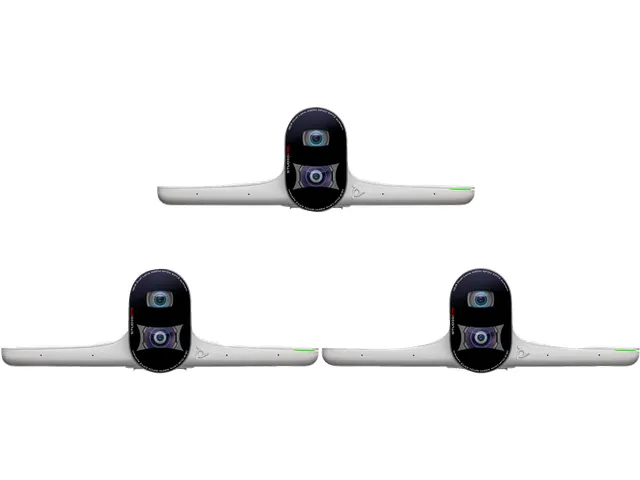 Poly Zoom Room Intelligent Director Camera Kit Studio E70x3-camera (AB