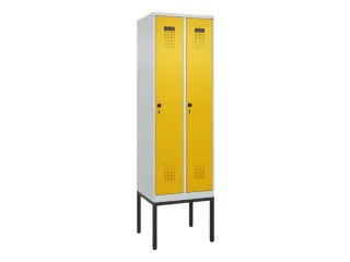 locker,HxBxD 2120x600x500mm,2vak,vak B 300mm,draaigrendel - 2