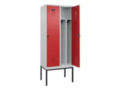 locker voor scheiding van kleding,HxBxD 2120x800x500mm,2vak