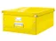 Opbergbox WOW Click & Store 369x200x482mm geel 85% gerecycled karton