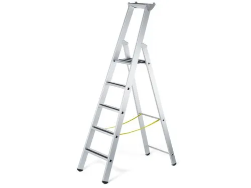 veiligheidsladder,eenzijdig,5treden m. R13-laag,stand H 1,33m