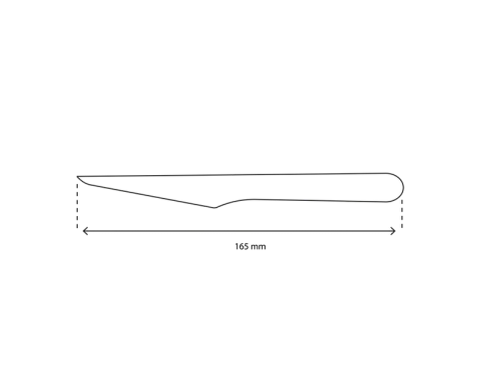 Houten Mes FSC BIO 165mm 100 Stuks