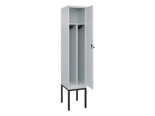 locker voor scheiding van kleding,HxBxD 2120x400x500mm,1vak