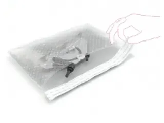 Luchtkussenzak 400x600mm Transparant - 2