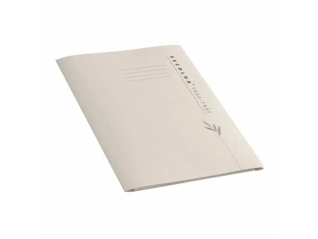 Dossiermap Djois Secolor Tree-Free A4 3 kleppen 226gr beige