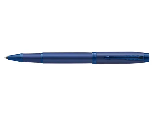 Rollerpen Parker IM Monochrome Blue Fijn Zwarte inkt