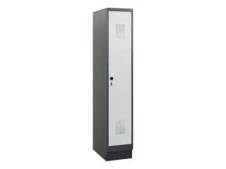 schoollocker,HxBxD 1630x300x500mm,1vak,vak B 300mm,draaigrendel,sokkel - 2