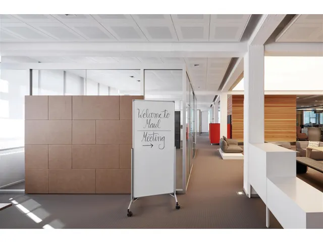 Tableau blanc mobile MAULpro 75x180cm Easy2move