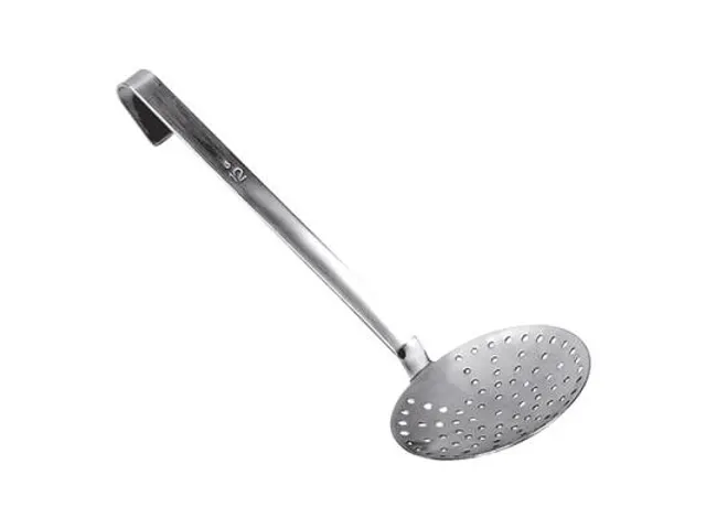 Emga schuimspaan RVS 18/10 12cm met ophanghaak