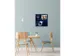 Tableau magnetique en verre Sigel 480x480x15mm galaxy