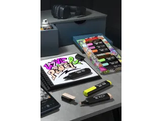 Markeerstiften Faber-Castell 46 Graffiti 8 stuks in karton etui - 6