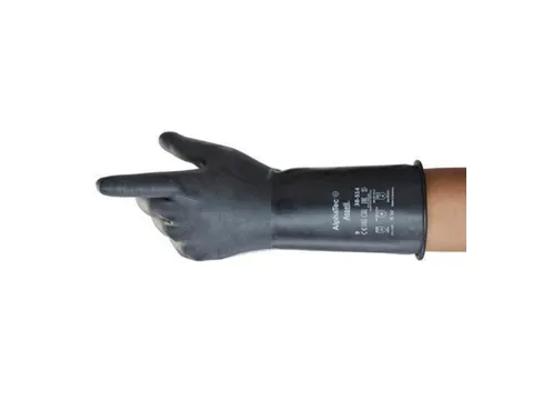 Ansell AlphaTec 38-514 butyl handschoenen, zwart, maat 7, 36 paar