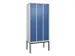 locker voor scheiding van kleding,HxBxD 2120x900x500mm,3vak