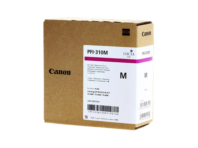 Inktcartridge Canon PFI-310M rood
