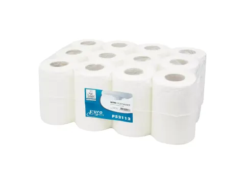 Mini poetspapier 52112 Euro CEL 1-laags 20cm 12 Rol